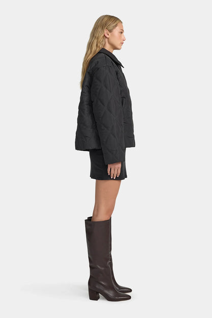 Quinton Cropped Quilted Jacket