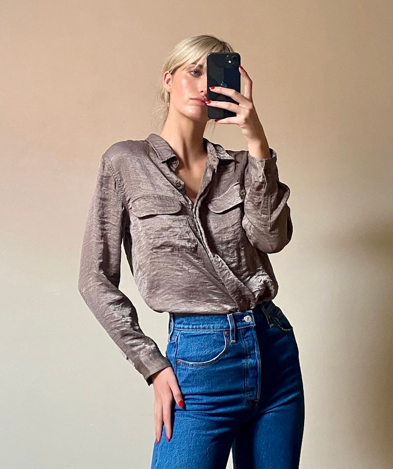 Farrow Shirt - Mushroom