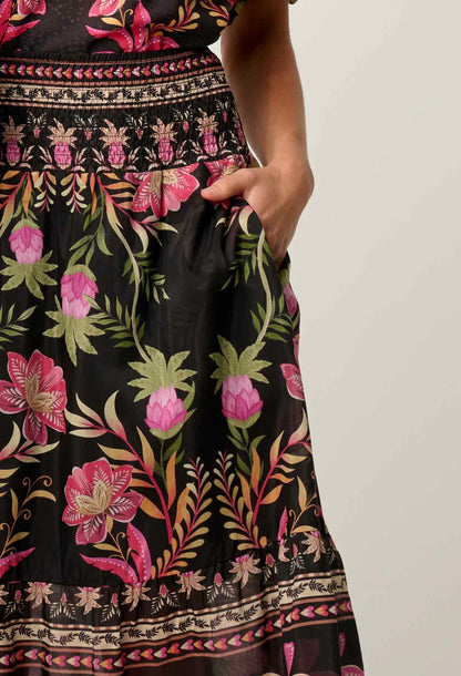 Cordelia Shirred Skirt
