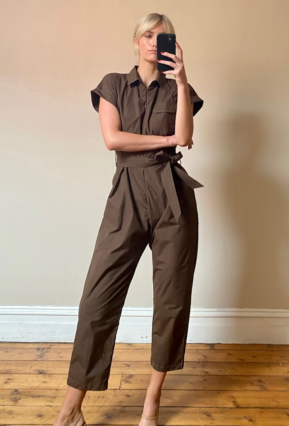 Luka Jumpsuit - Chocolate