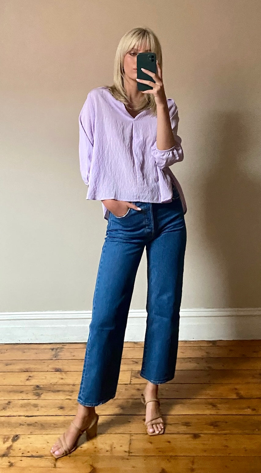 Vera Blouse - Lilac