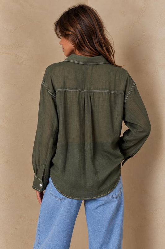 Faye Shirt - Army