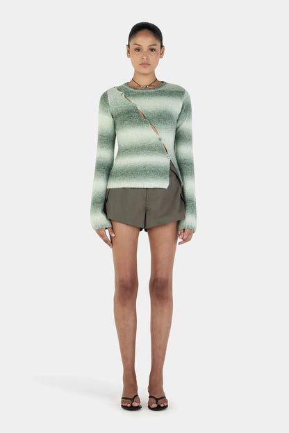Alegra Asym Cardi Forest Gradient