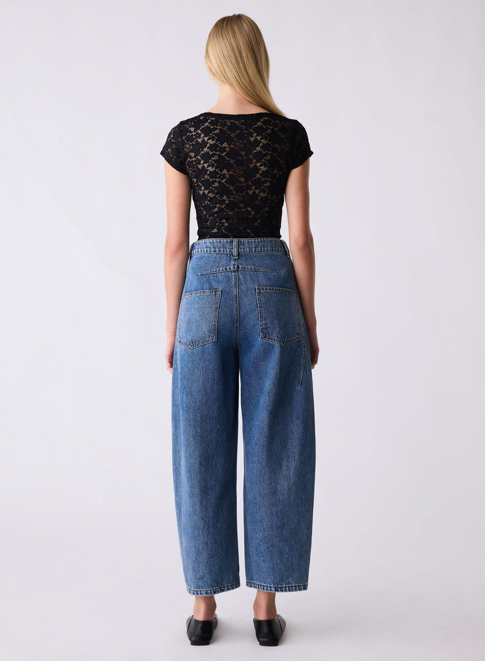 Reunion Lace Top - Black