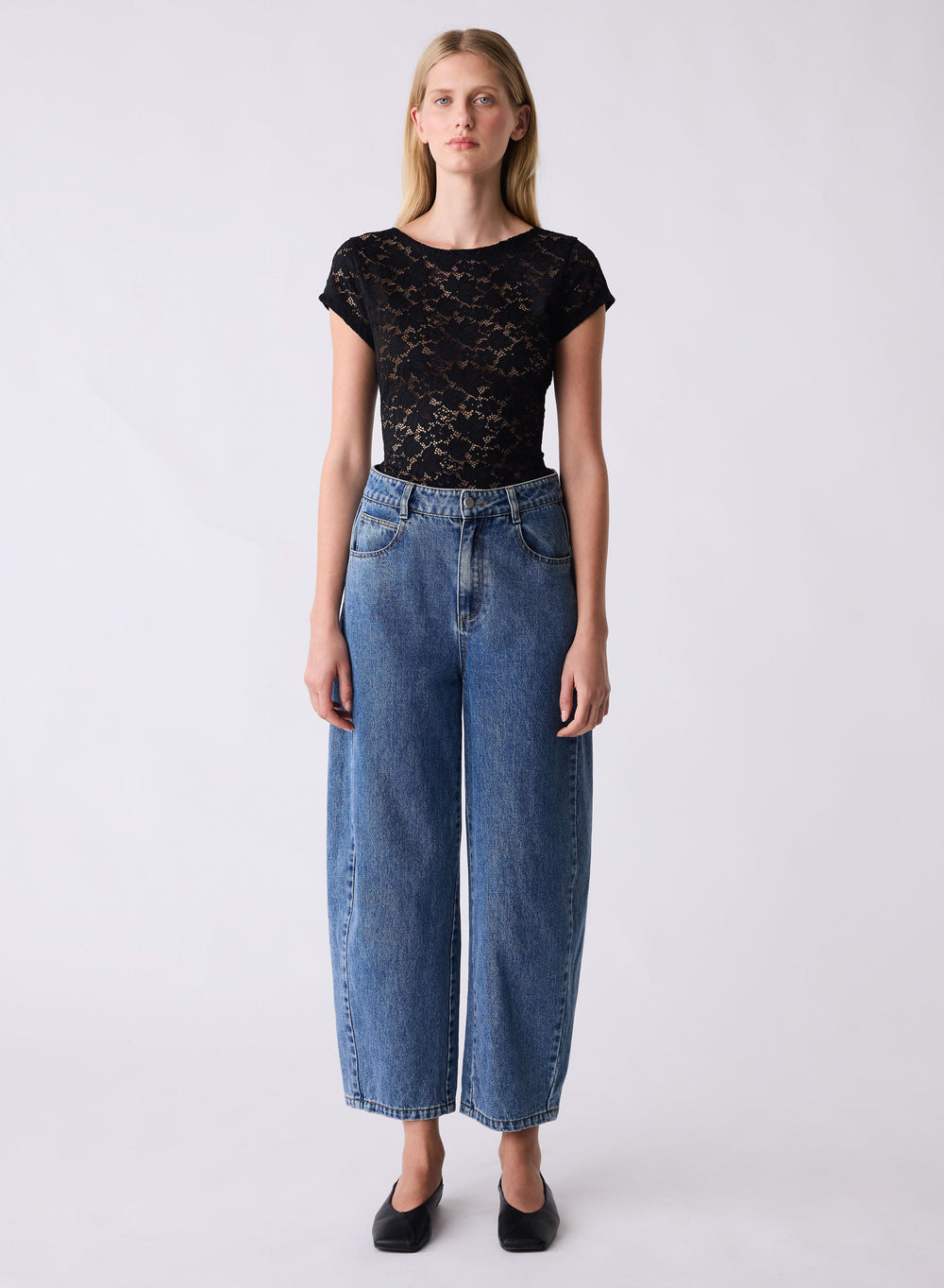 Reunion Lace Top - Black