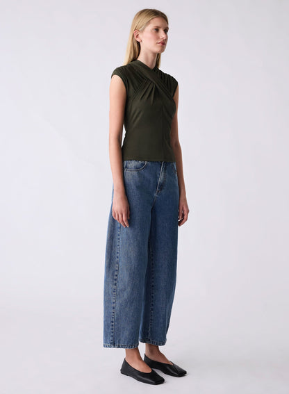 Pause Top - Khaki