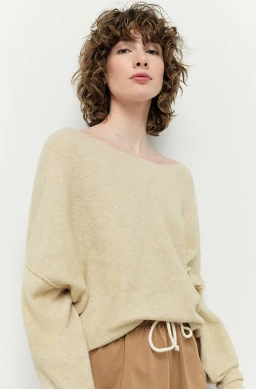 Damsville Jumper - Sand Melange