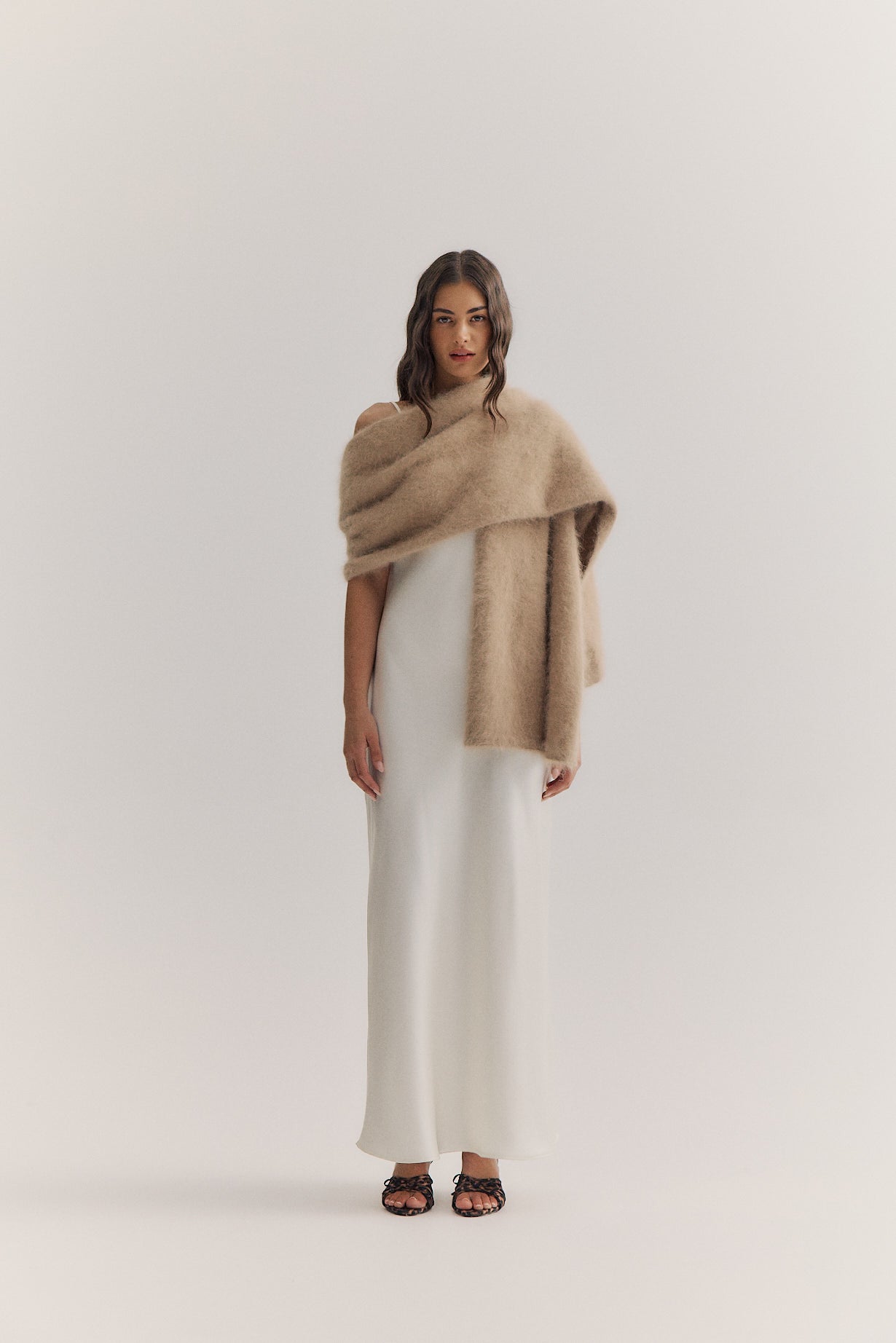 Mia Scarf - Latte