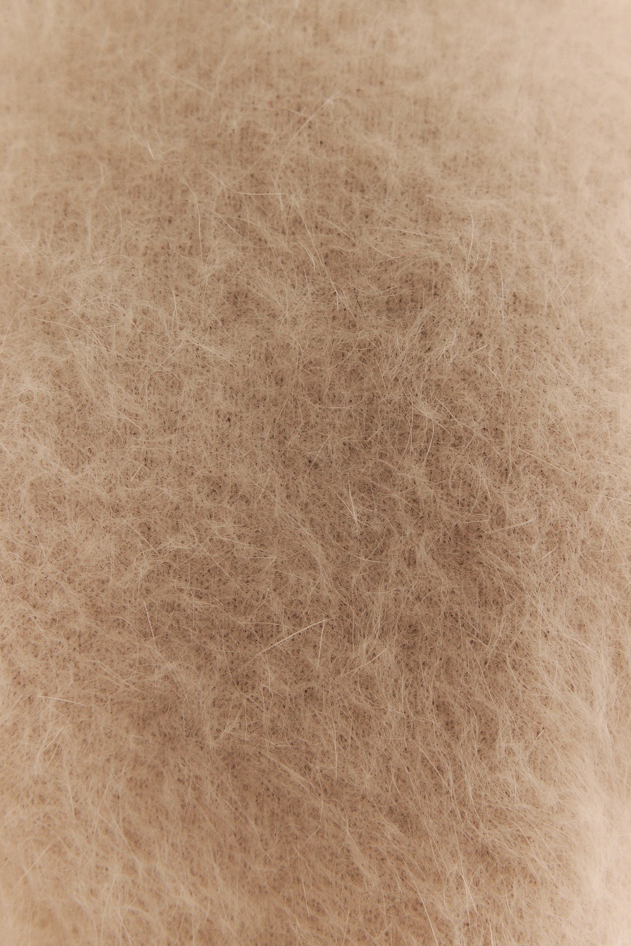 Pia Cropped Knit - Latte