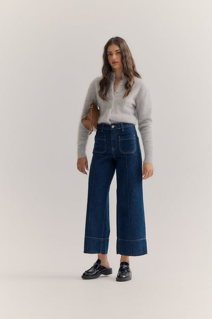 Bella Cardigan - Light Grey
