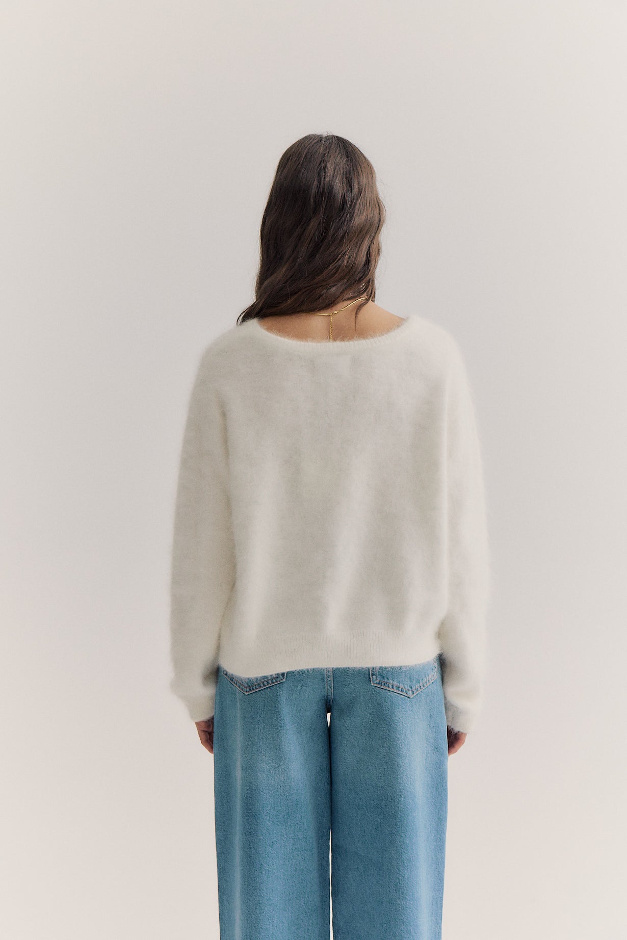 Stella Boat Neck - Snow