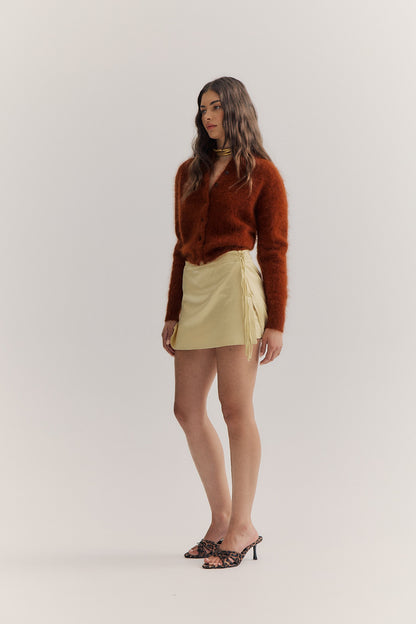 Bella Cardigan - Chocolate