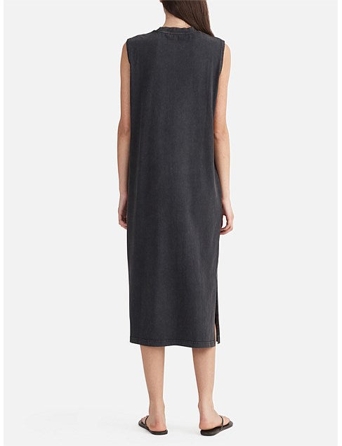 Studios Collegiate Tank Dress - Vintage Black