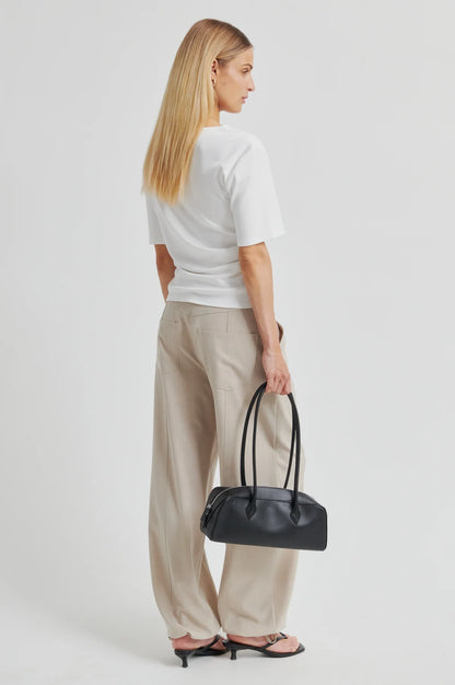 Ulina Drape Tee - white