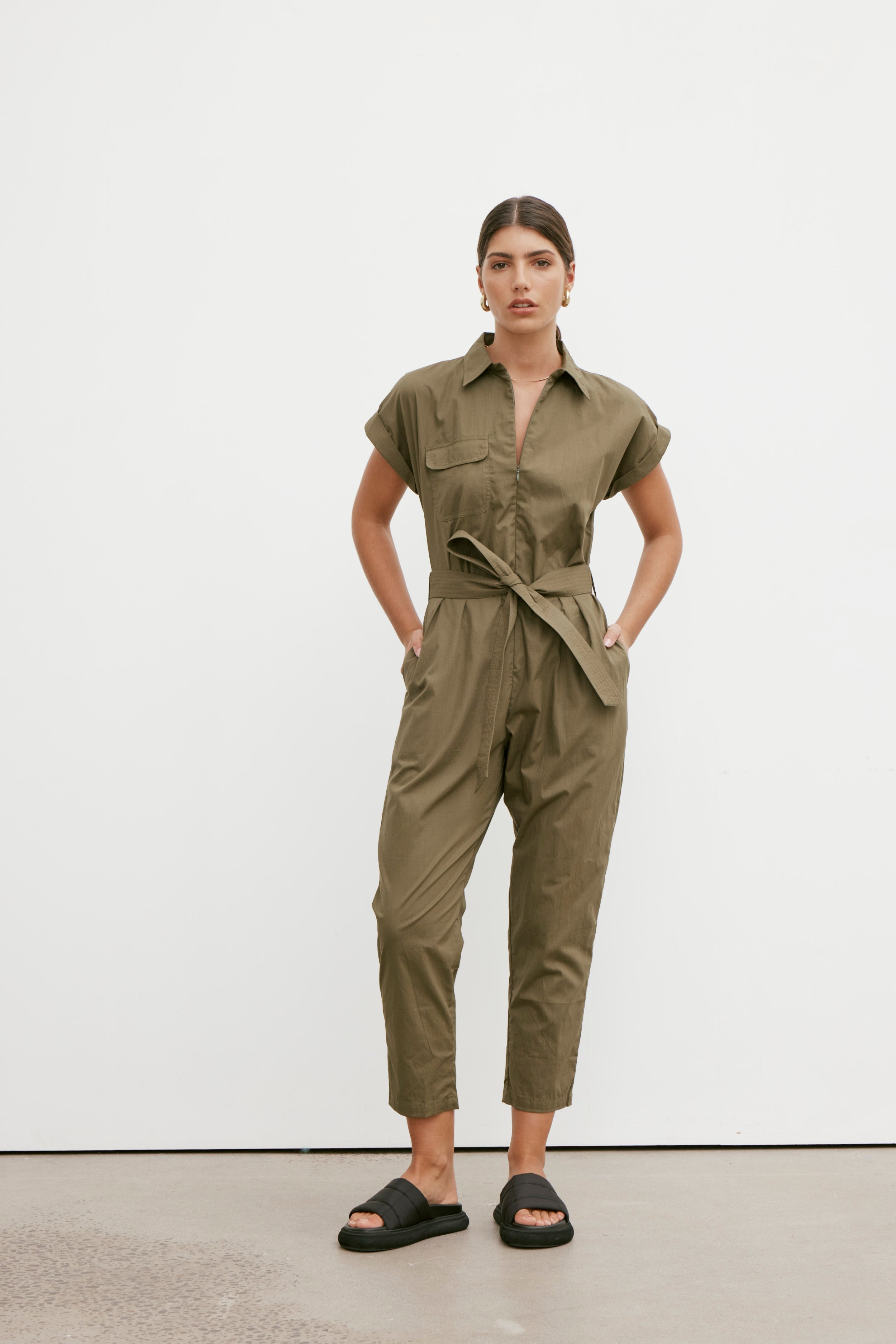 Luka Jumpsuit - Olive