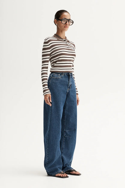 Ana Long Sleeve Polo