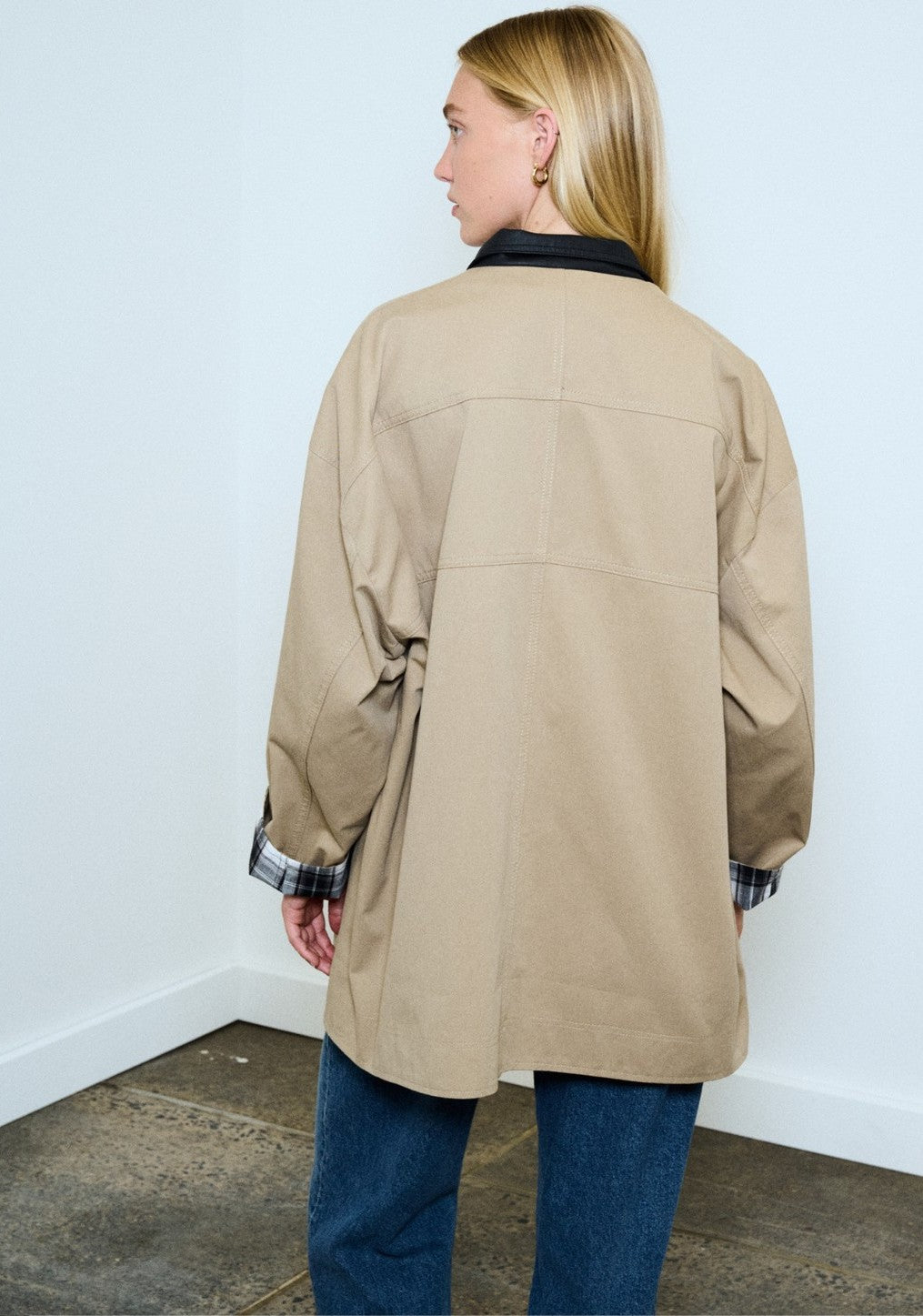 Rylan Reversible Parka - Caramel