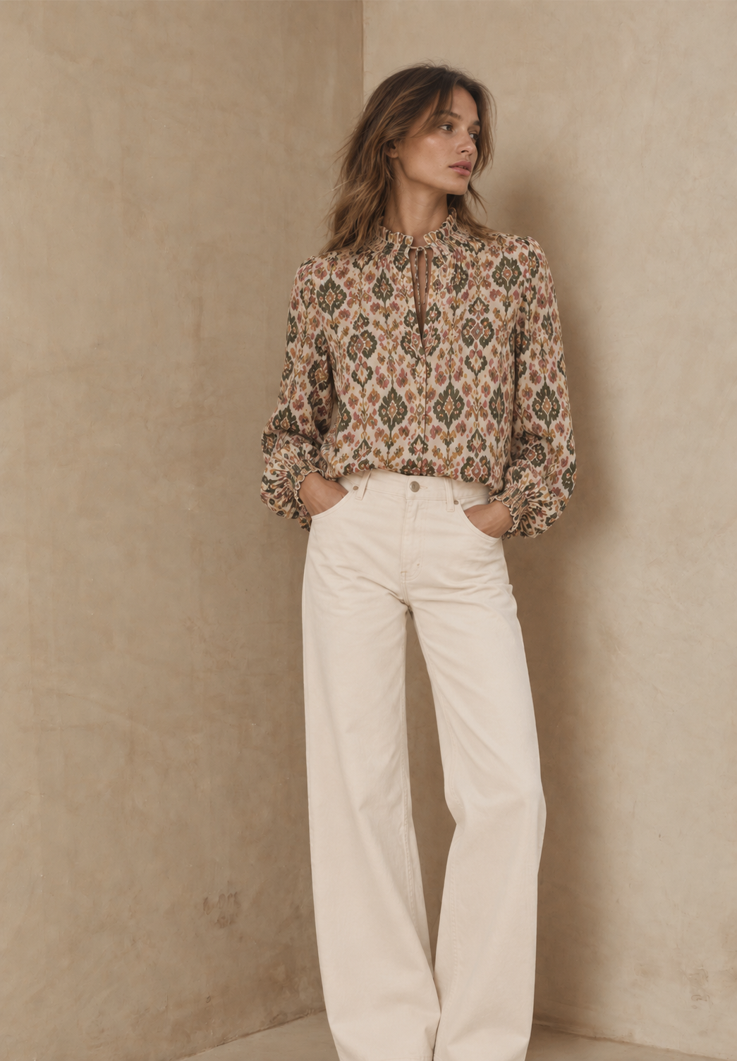 Romy Blouse - Batik Asmat