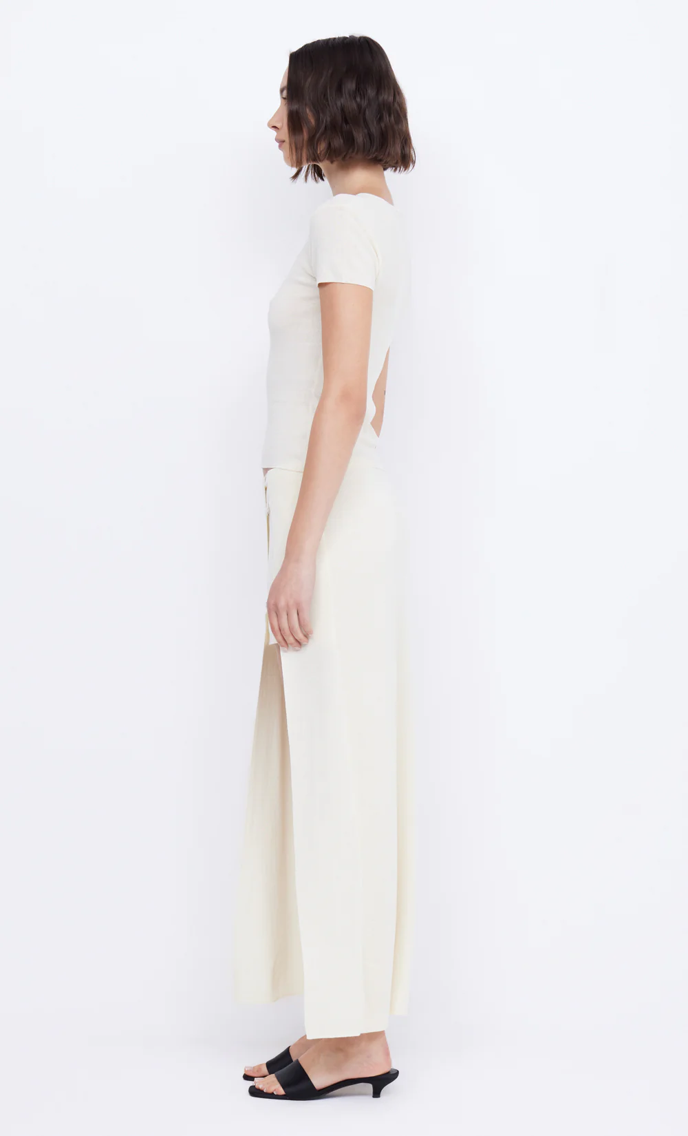 Caspian Knit Top - Milk