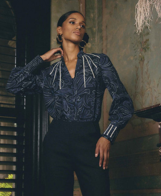Adele Placement Blouse