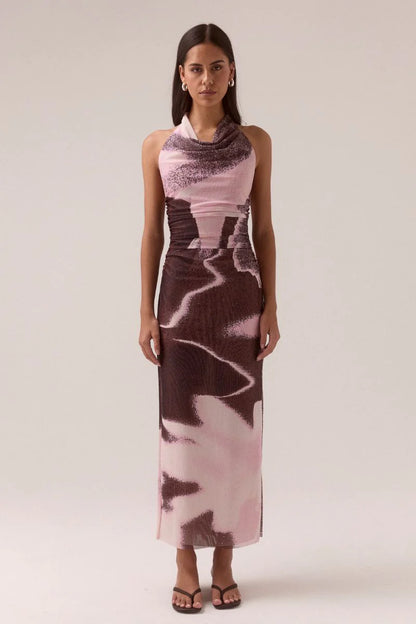 After light Mesh Dress