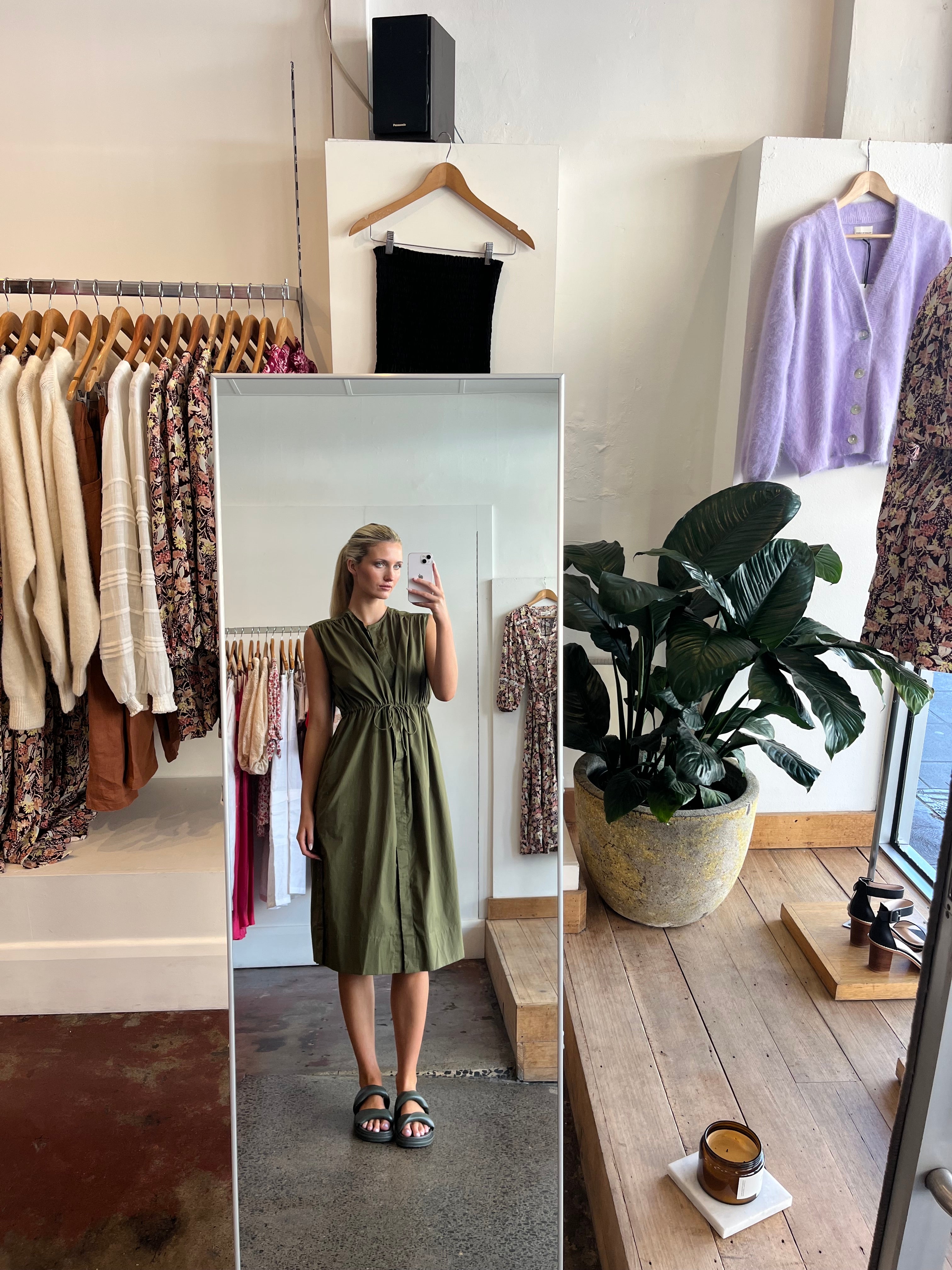 Mika Dress - Olive