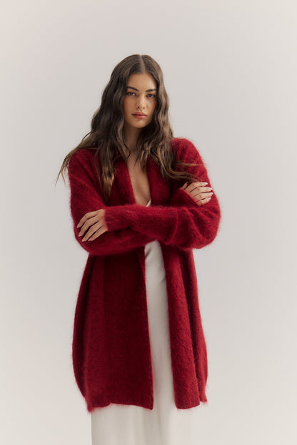 Sophia Cardigan - Merlot