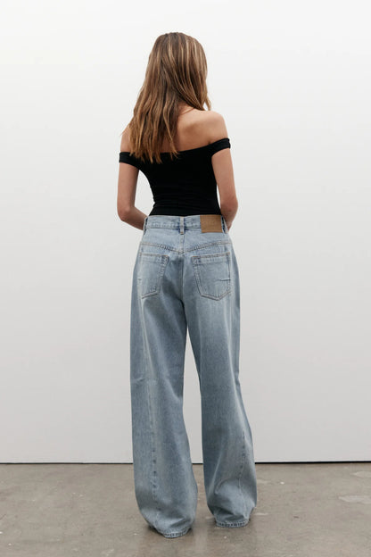 Palace Folded Waist Jean