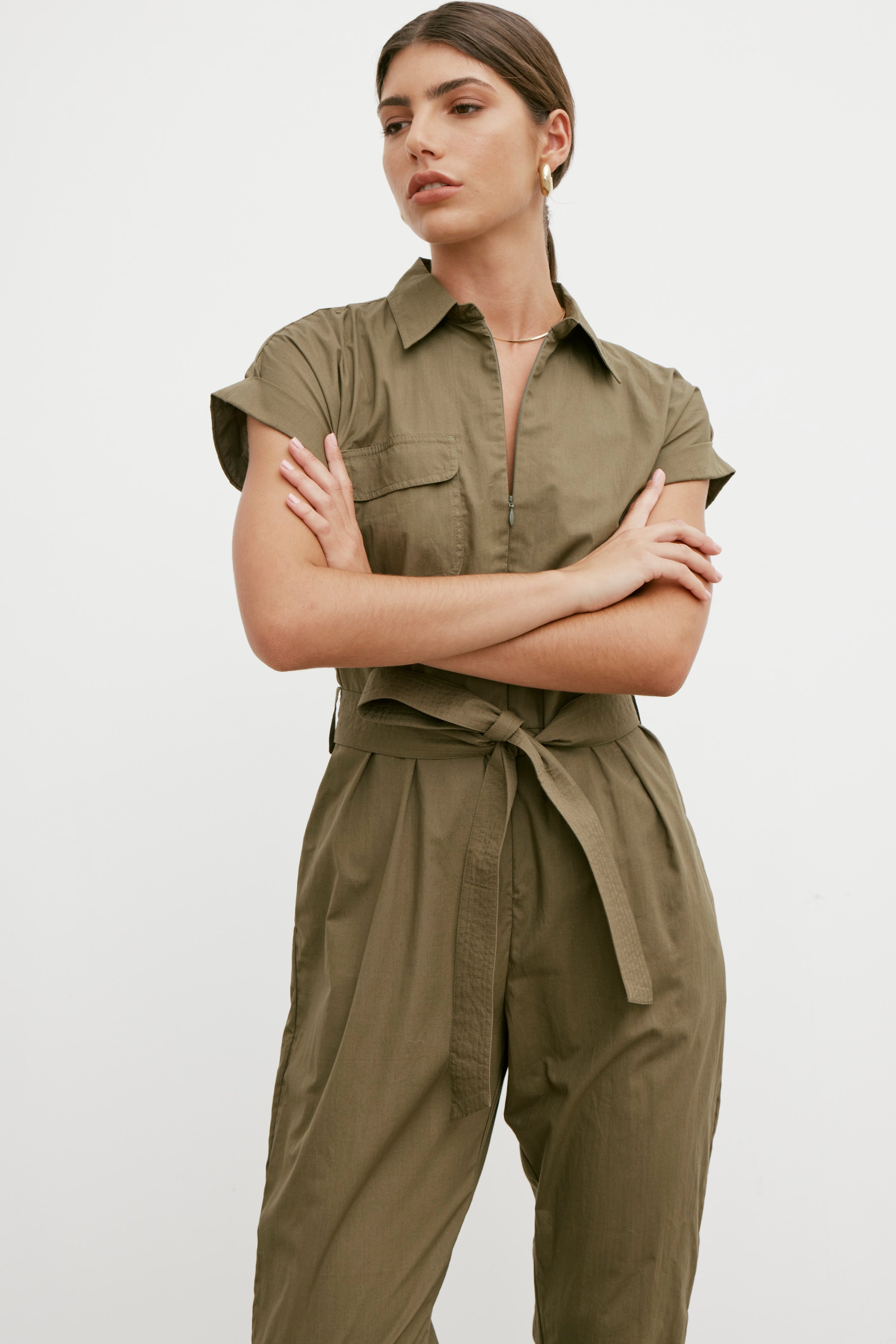 Luka Jumpsuit - Olive