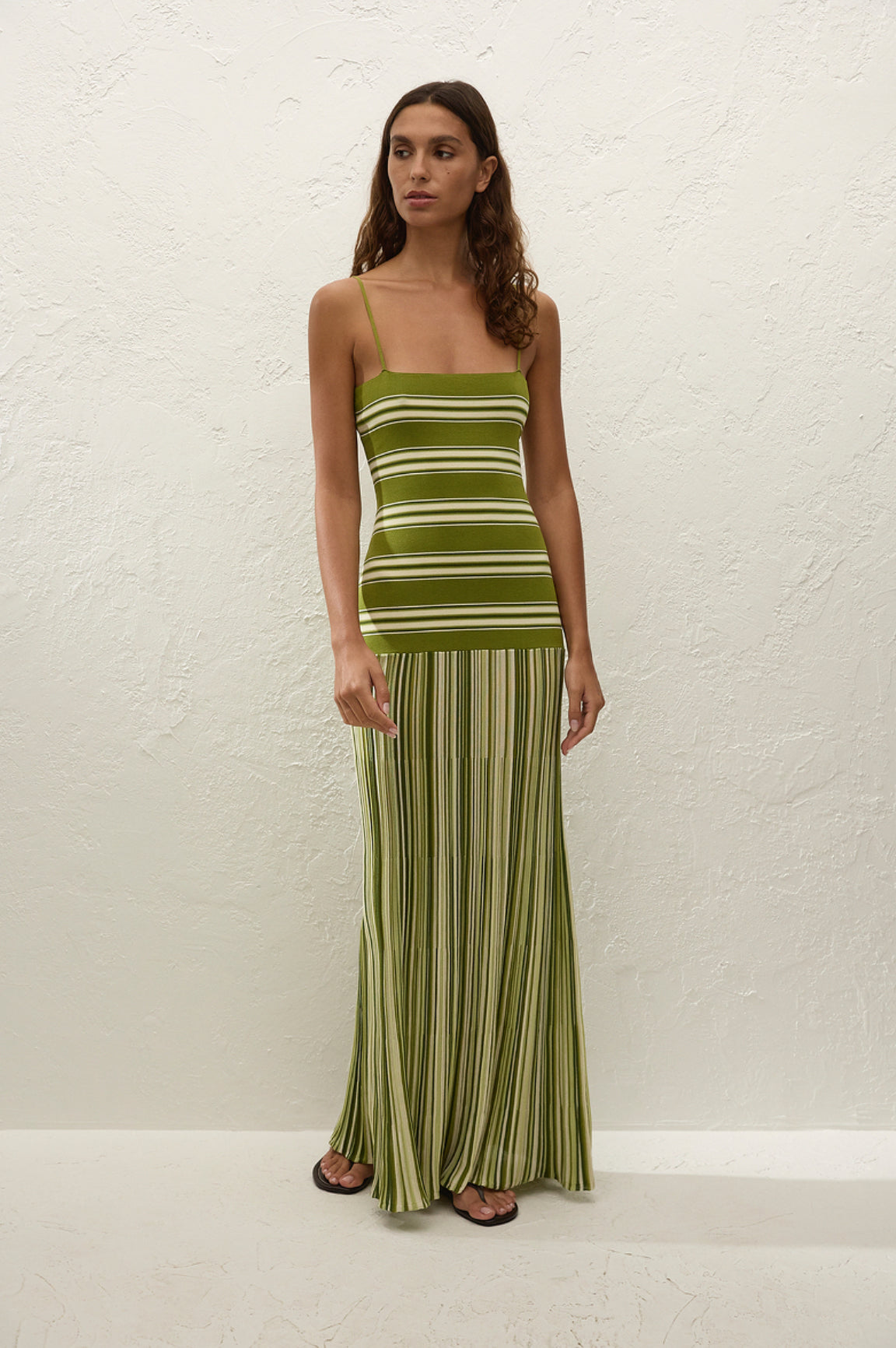 Esenia Knit Dress - Juniper