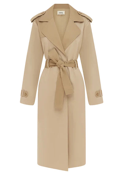 Intrepid Trench Coat - Clay