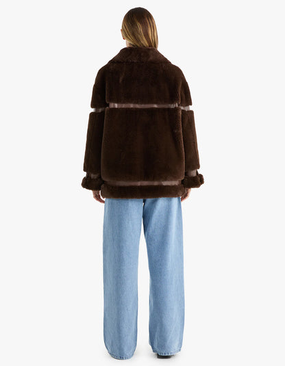 Clover Faux Fur Jacket
