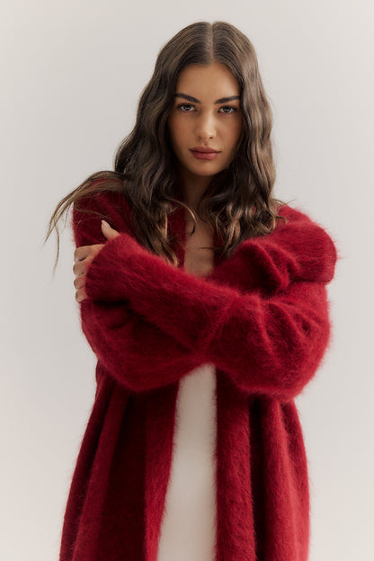 Sophia Cardigan - Merlot