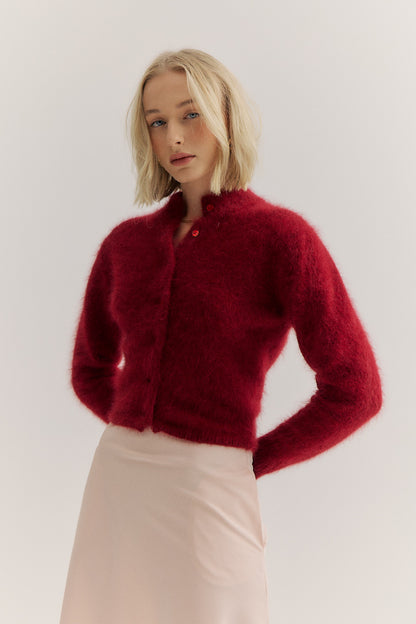 Bella Cardigan - Merlot