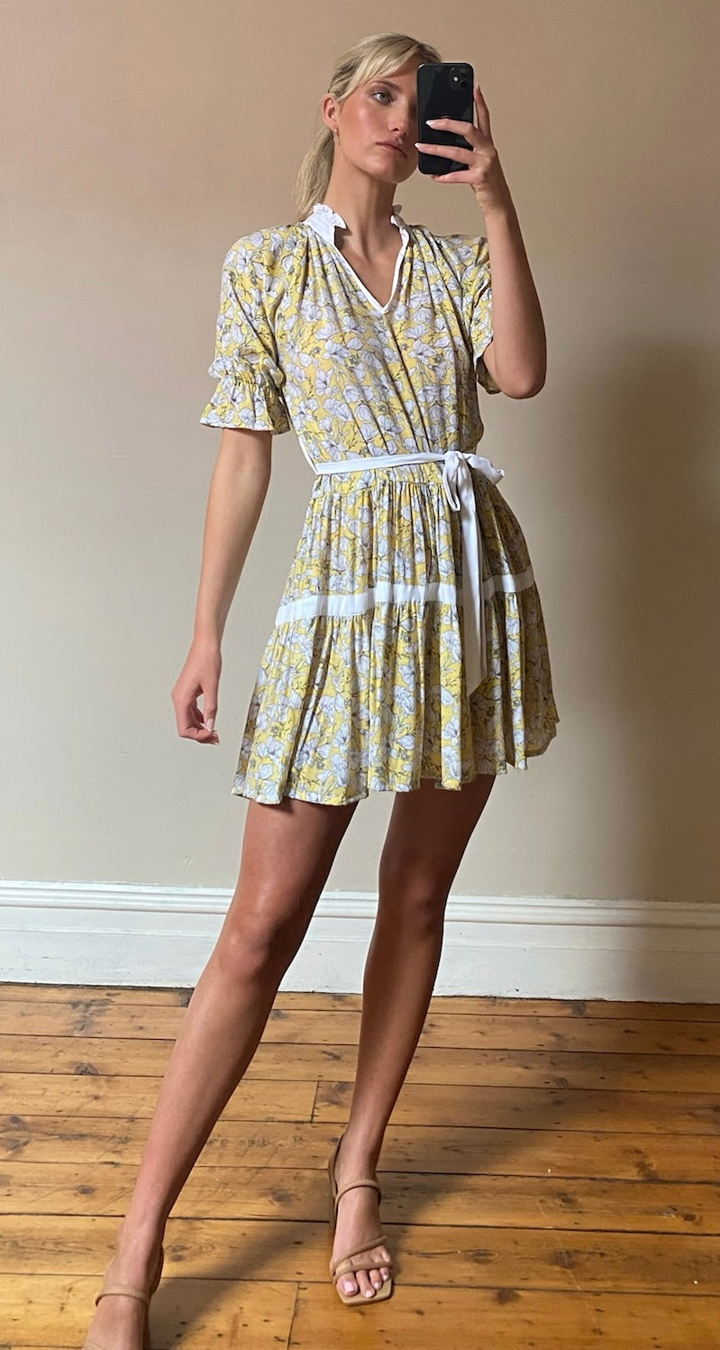 Julia Dress - Lemon Lily