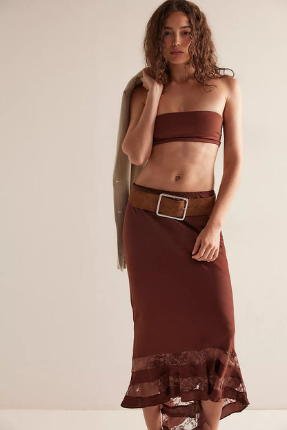 Long Lost Lover Maxi Slip Skirt