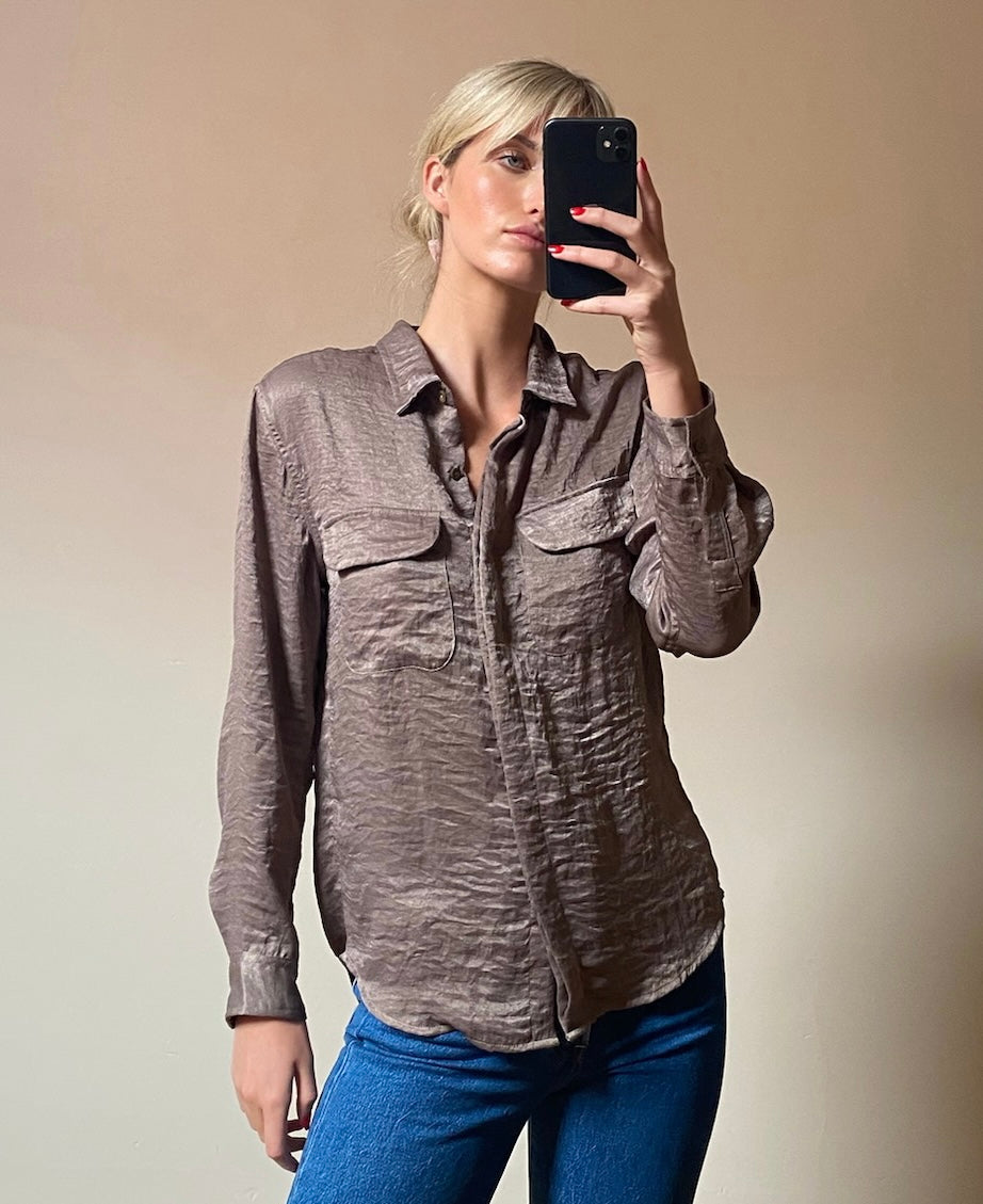Farrow Shirt - Mushroom