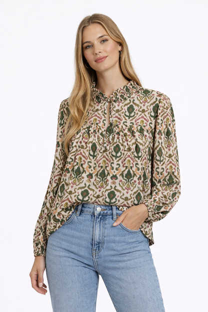 Romy Blouse - Batik Asmat