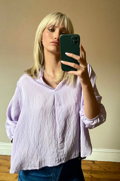 Vera Blouse - Lilac