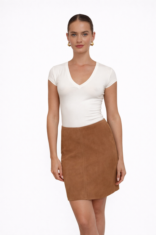 Alice Suede Mini - Tan