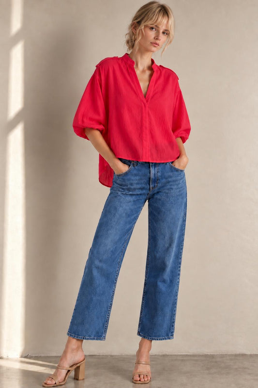 Vera Blouse - Red