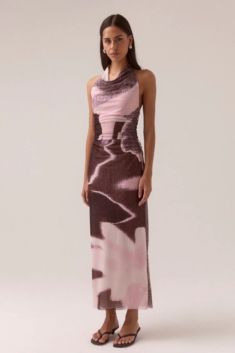 After light Mesh Dress