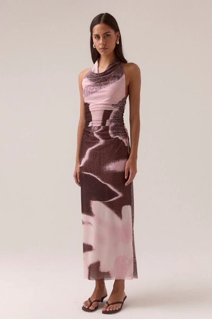 After light Mesh Dress
