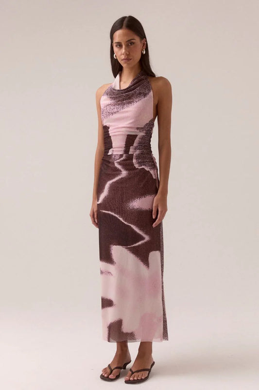 After light Mesh Dress