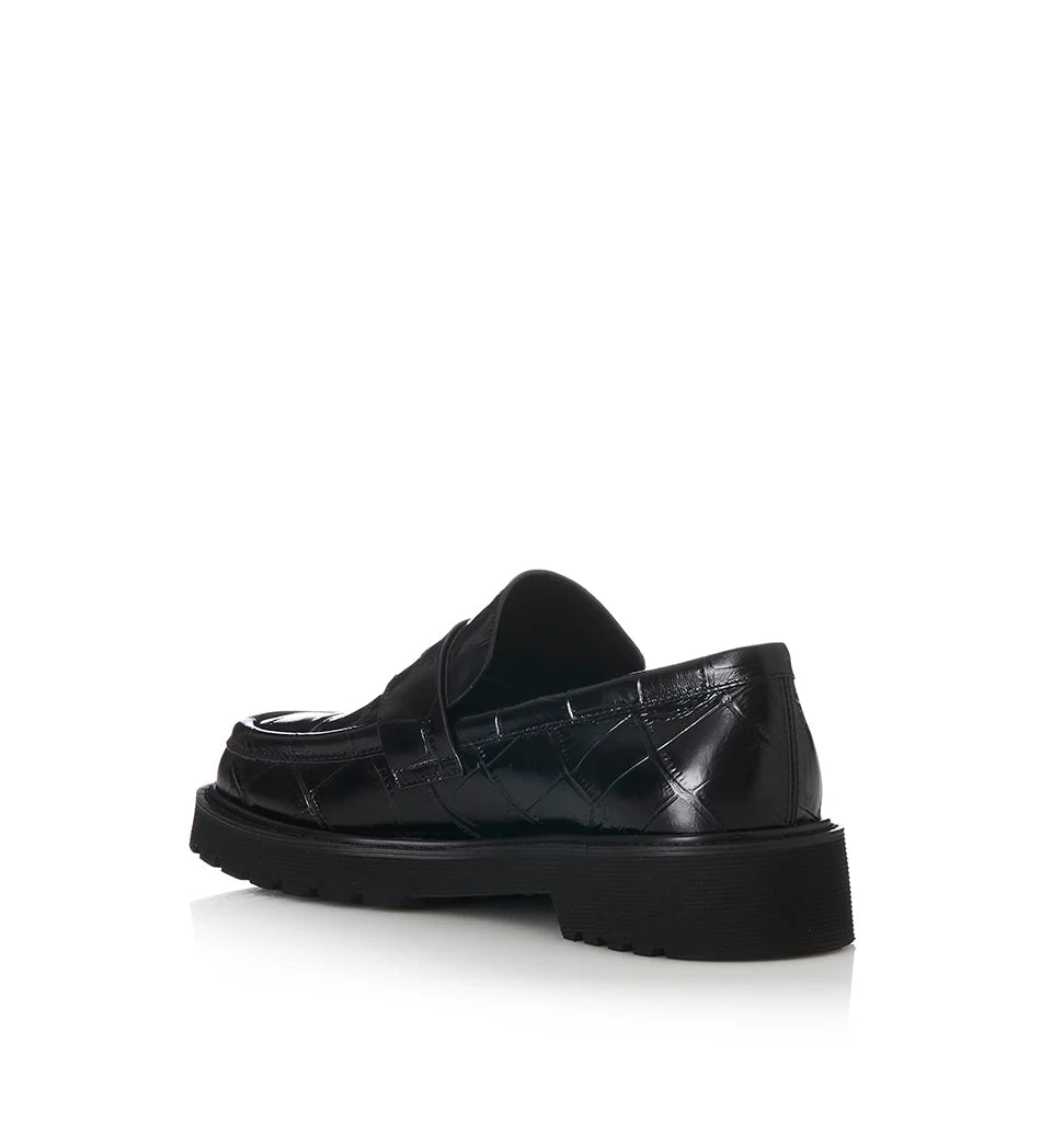 Skye Black Croc