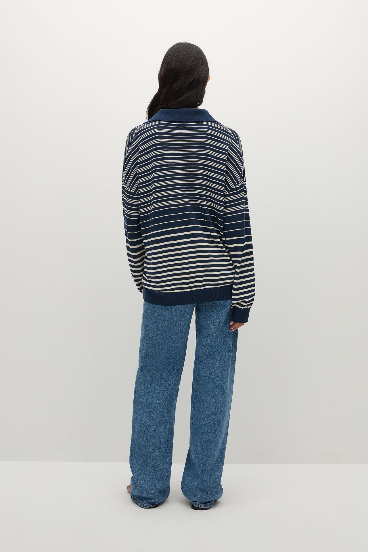 Harlow Polo Scandi Striped