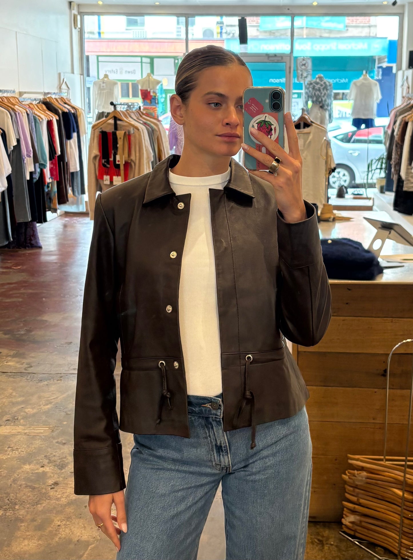 London Leather Jacket