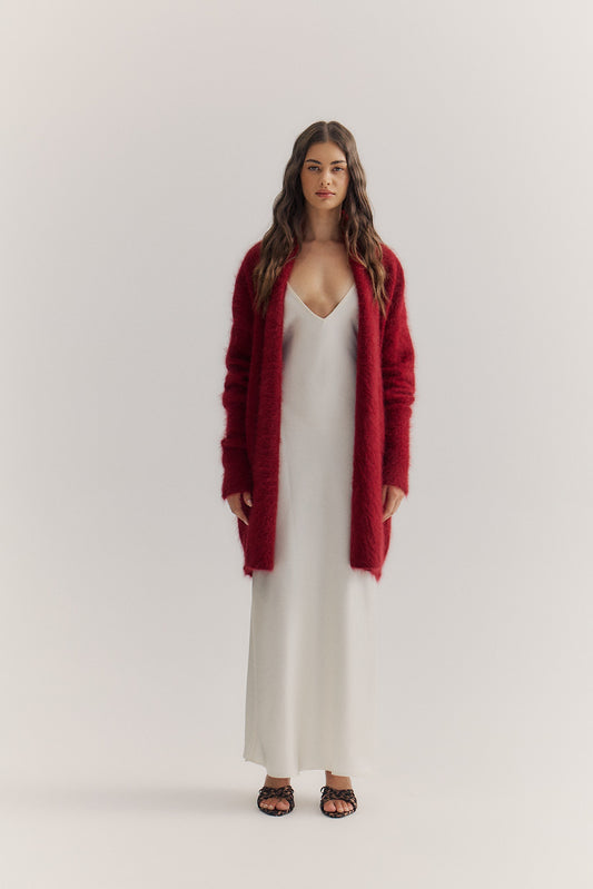 Sophia Cardigan - Merlot
