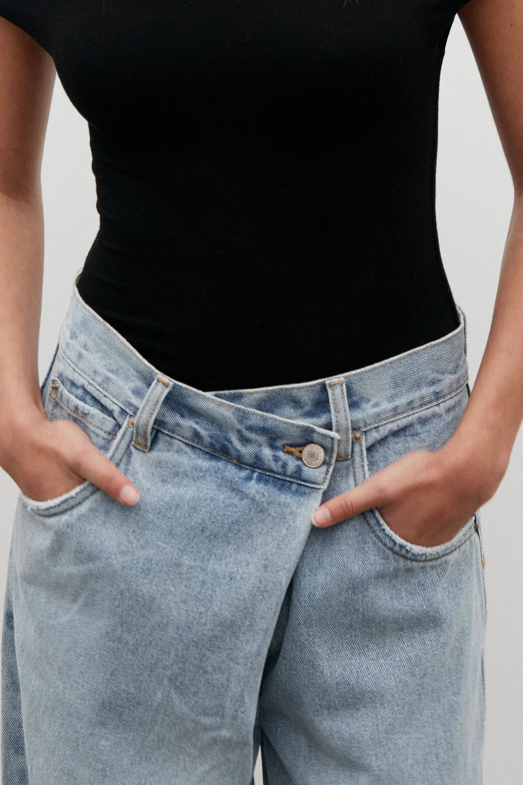 Palace Folded Waist Jean