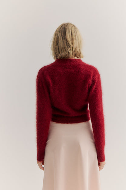 Bella Cardigan - Merlot